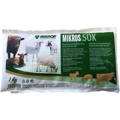 Mikros SOK pro skot ovce a kozy 1 kg – Zbozi.Blesk.cz