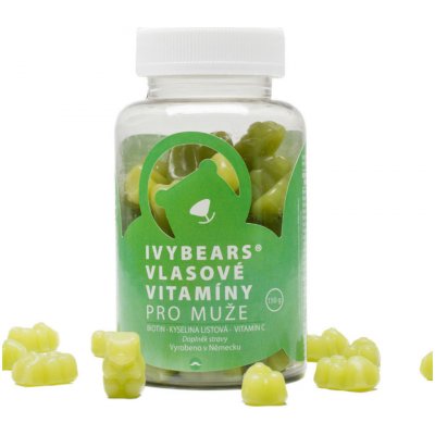 IVY Bears vlasové Vitamíny pro muže Měsíční kůra 60 ks – Zboží Mobilmania