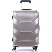 Lorenbag Suitcase 1616 zlatá/champagne 30 l