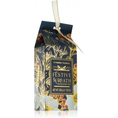 Somerset Toiletry Vánoční mýdlo Festive Wreath 200 g