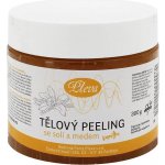 Pleva tělový peeling se solí a medem s vůní vanilky 300 g – Zboží Dáma