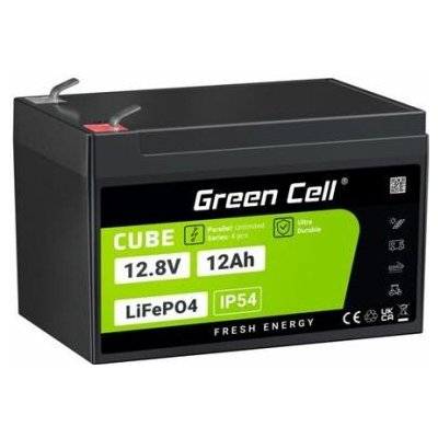 Green Cell Cube LiFePO4 12,8V 12Ah LFPGC12V12AH LITHIUM-GELPHATE – Zboží Živě