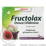 Fructolax Ovoce & Vláknina 24 žvýkacích kostek – Zboží Mobilmania