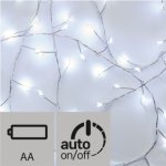 EMOS Vánoční osvětlení 288 LED vánoční řetěz nano ježek 2,4m studená bílá časovač 1534204000 – Hledejceny.cz