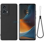 Shield4U Silicone Liquid Motorola Edge 50 Fusion XT2429 černý – Hledejceny.cz