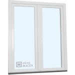 KNIPPING Plastové balkonové dveře - 70 AD bílá pravé 150 x 200 cm – Sleviste.cz