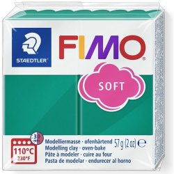 Fimo Staedtler Soft zelená tmavá 56 g