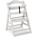 Jídelní židlička Hauck Alpha+ dřevěná bílá