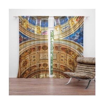 Sablio Závěs Chrám 2: 2ks 140x250cm – Hledejceny.cz