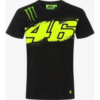 VALENTINO ROSSI triko MONSTER černé 435804 – Zboží Mobilmania