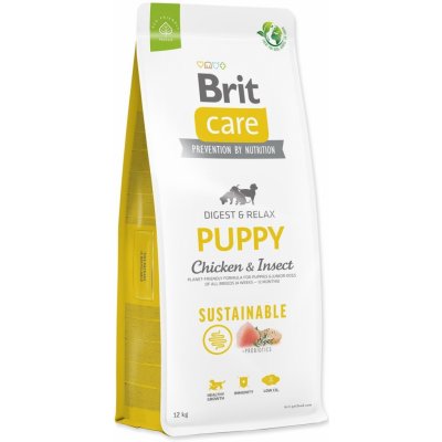 Krmivo Brit Care Dog Sustainable Puppy Chicken & Insect 12kg