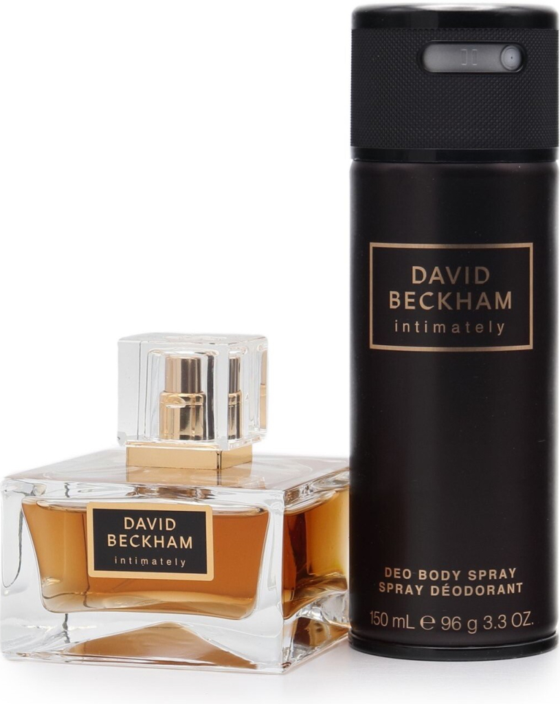 David Beckham Instinct David Beckham Intimately Men EDT 75 ml + David Beckham Intimately Men deospray 150 ml