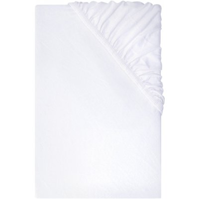 LIVARNO Žerzejové napínací prostěradlo bílé 90-100x200 – Zboží Dáma