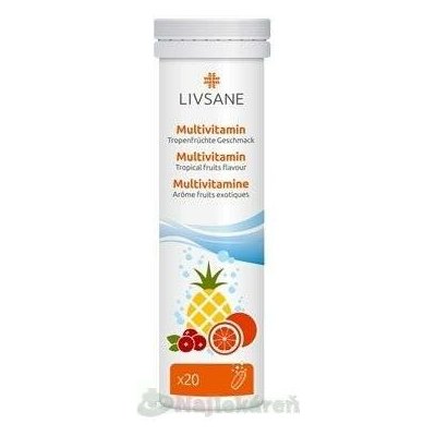 Livsane Multivitamin tropic 20 šumivých tablet – Hledejceny.cz