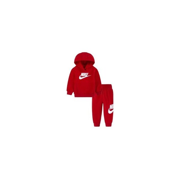 Dětská tepláková a sportovní souprava Nike club fleece set 66L135-U10 červená