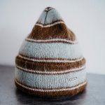 Kangol Fuzzy Stripe beanie Brown – Zboží Mobilmania