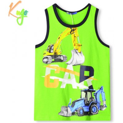 Kugo dívčí letní tílko TM9213 zelená – Zboží Dáma