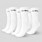GymBeam ponožky Socks 3Pack White – Zboží Dáma