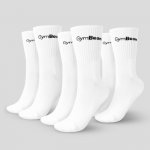 GymBeam ponožky Socks 3Pack White – Sleviste.cz