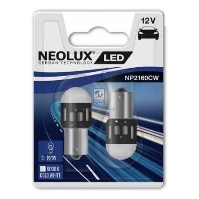 NEOLUX Žárovka typ P21W, LED Exterior 6000K, 38,2 mm, BA15s