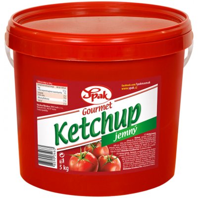 Spak Gourmet Kečup jemný 5 kg – Hledejceny.cz