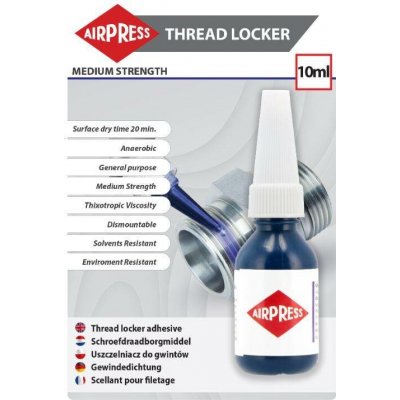 Airpress Lepidlo na závity 10ml - medium – Hledejceny.cz