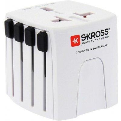 SKROSS cestovní adaptér SKROSS MUV Micro, 2.5A max., univerzální pro 150 zemí – Hledejceny.cz