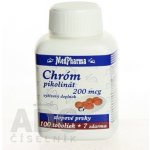 MedPharma Chrom pikolinát 200 mg 107 tobolek – Hledejceny.cz