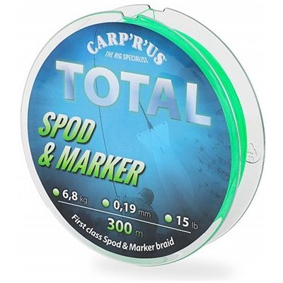 Carp'R'Us Šňůra Karel Nikl Total Spod & Marker Braid 300m 0,19mm 6,8kg – Hledejceny.cz