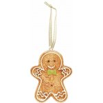 Vánoční porcelánová ozdoba perníky Christmas Decorations 1ks Easy Life Cukrová hůlka – Hledejceny.cz