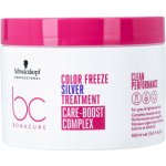 Schwarzkopf Bonacure Color Freeze Silver Treatment pH 4,5 Maska obnovovací maska pro barvené, šedivé a světlé vlasy 500 ml – Hledejceny.cz