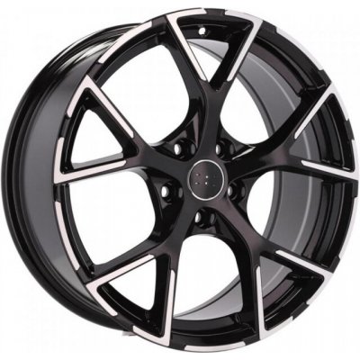 Racing Line 3S5997 7.5x17 5x112 ET42 polished black half matt – Hledejceny.cz
