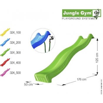 Jungle Gym na vodu zelena 2,2 m