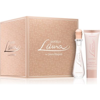 Laura Biagiotti Laura Lovely EDT 25 ml + tělové mléko 50 ml dárková sada