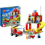 LEGO® City 60375 Hasičská stanice a auto hasičů – Zboží Živě