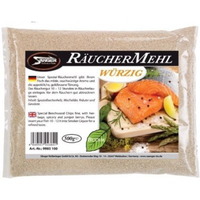 Saenger Bukové piliny na uzení Räuchermehl, 500g – Zbozi.Blesk.cz