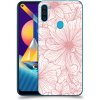 Pouzdro a kryt na mobilní telefon Samsung Pouzdro ACOVER Samsung Galaxy M11 s motivem Floral I