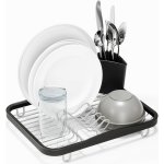 Umbra - Odkapávač na nádobí Sinkin - černá/nikl - 14x36x29 cm – Zboží Dáma