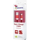 ADATA AMUCAL-100CMK-CRD Micro USB, 1m, červený