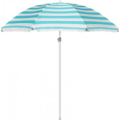 Strend Pro slnečník Dalia 180 cm 32/32 mm s kĺbikom tyrkys/biely, 802574 – Hledejceny.cz