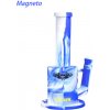 Vodní dýmka Waxmaid Silikonový bong Magneto Silicone Honeycomb Perc Ice Catcher 25 cm Blue Cream