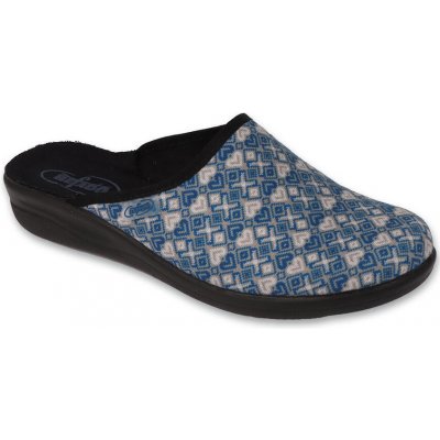 Befado 551D004 dámské pantofle PATI ZŠ 551D004 modré – Sleviste.cz