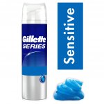Gillette Series Sensitive Skin gel na holení pro citlivou pleť 200 ml – Zboží Dáma