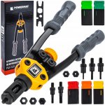 Powermat Ruční nýtovačka na nýtovací matice | M3–M8 | páková jistota – Zboží Dáma