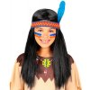 Dětský karnevalový kostým Indiánská paruka s čelenkou