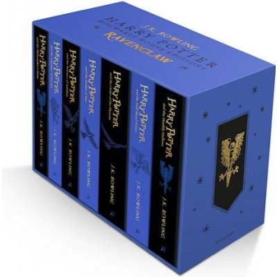 Harry Potter Ravenclaw House Editions Paperback Box Set – Zboží Mobilmania