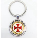 Přívěsek na klíče kříž templářů 7 st – Hledejceny.cz