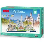 CubicFun 3D puzzle CityLine panorama: Bavorsko 178 ks – Zbozi.Blesk.cz