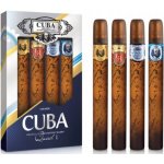 Cuba sada Originál mix EDT 4 x 35 ml Gold Royal Winner Shadow – Zboží Dáma