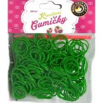 Loom Bands pletací gumičky zelené 200ks + háček – Zboží Mobilmania